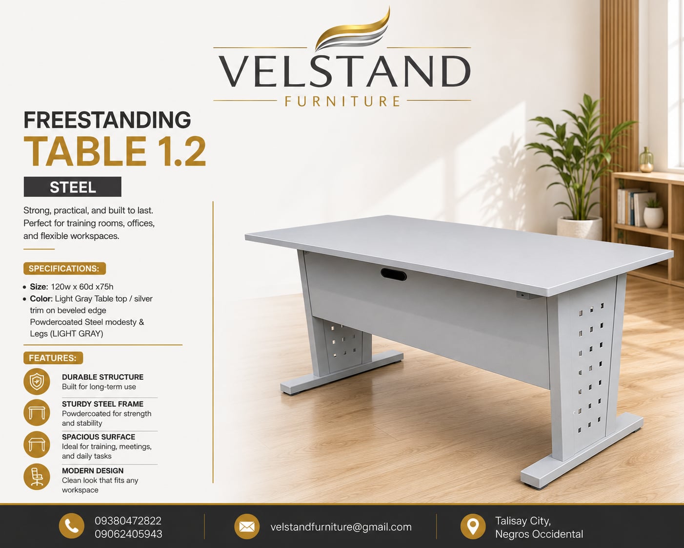 Velstand Furniture ad creative