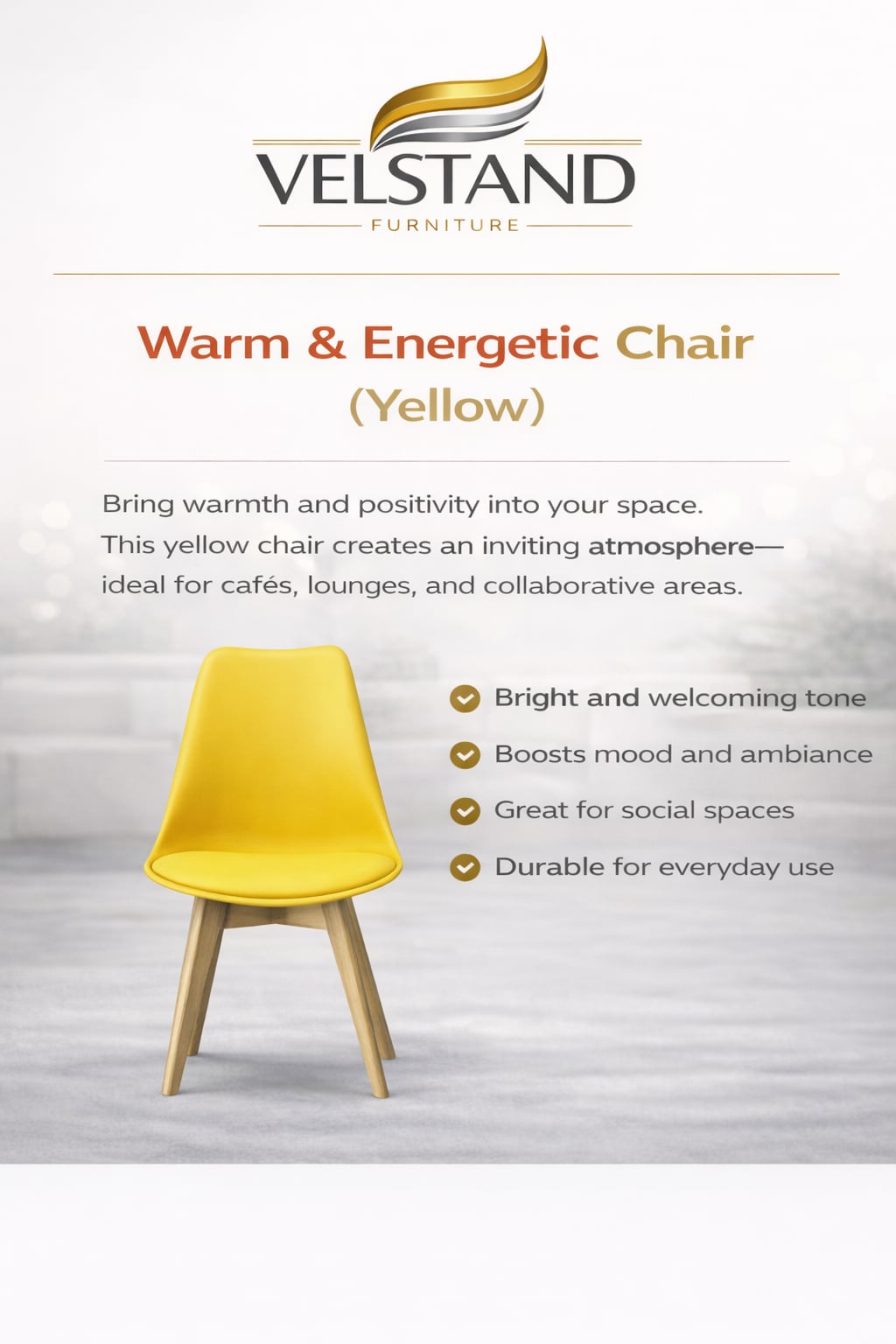 Velstand Furniture ad creative