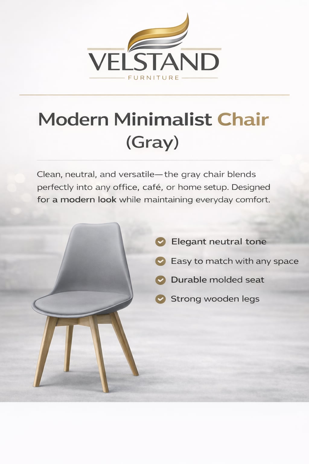 Velstand Furniture ad creative