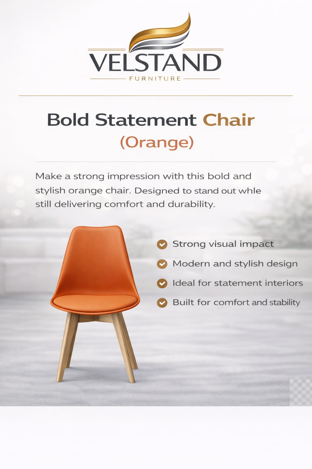 Velstand Furniture ad creative