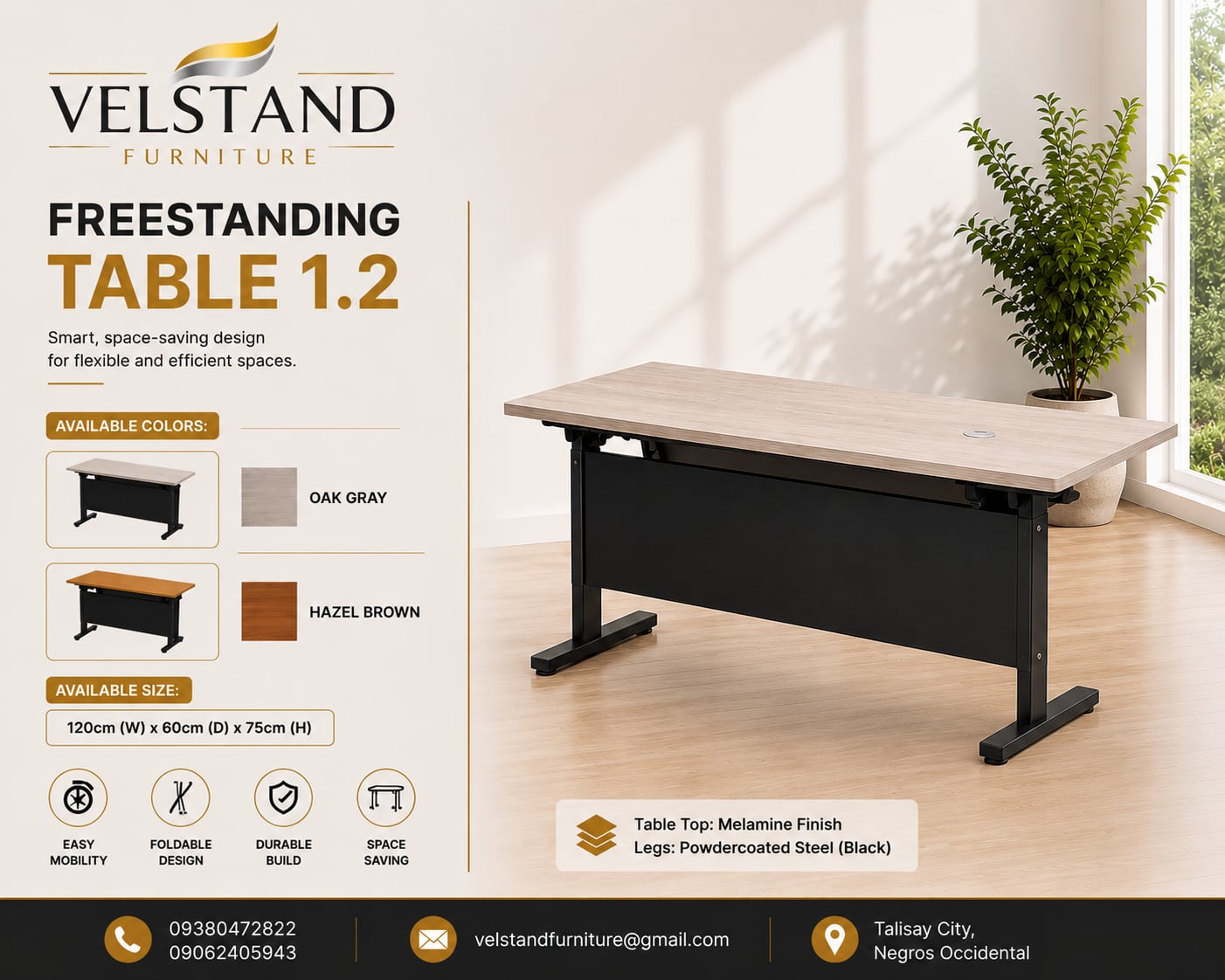 Velstand Furniture ad creative